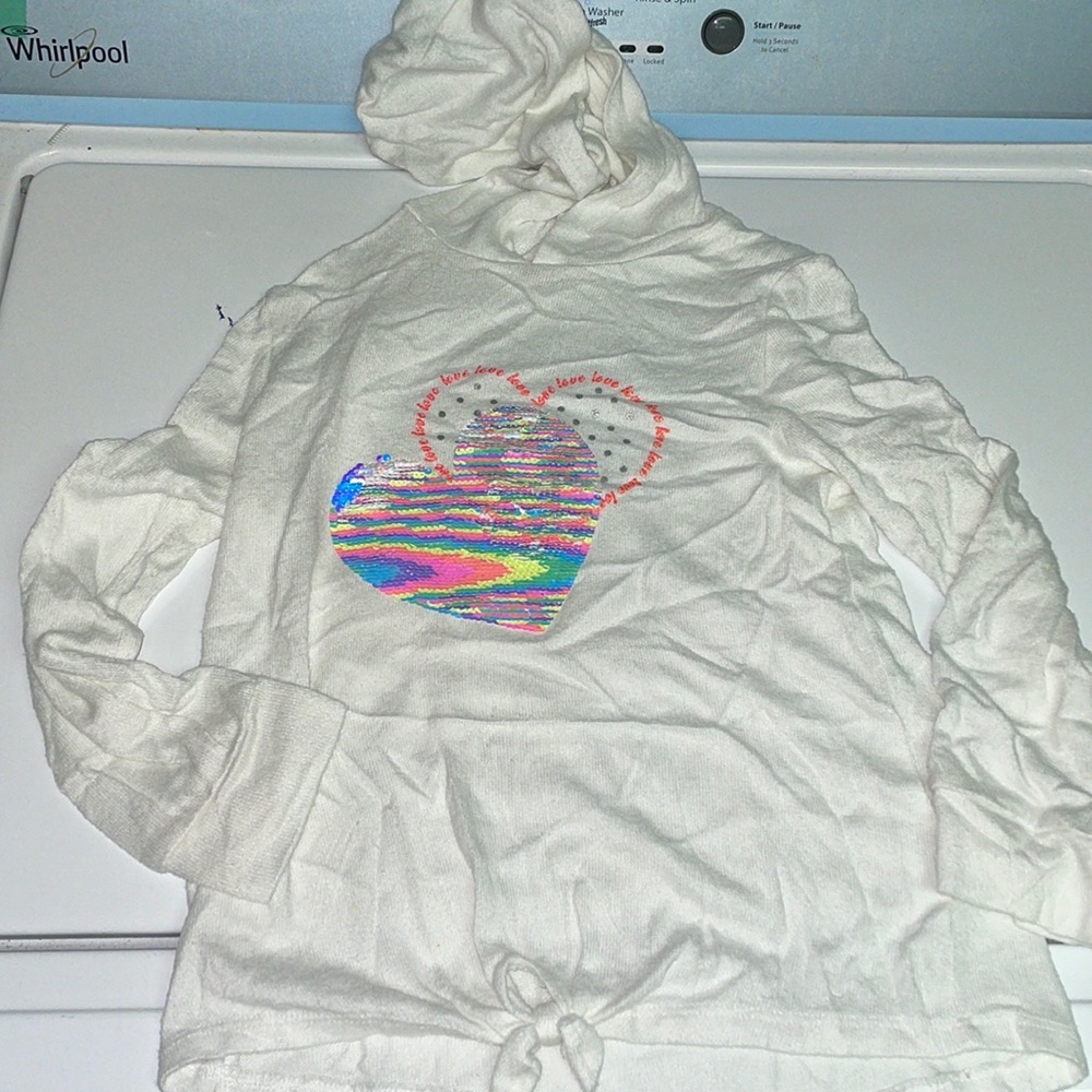 Hooded Heart Sweater